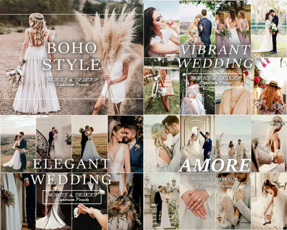750+ Wedding Presets Bundle